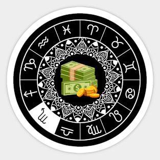 Money Horoscope - Money Investing Horoscope Believer Sticker